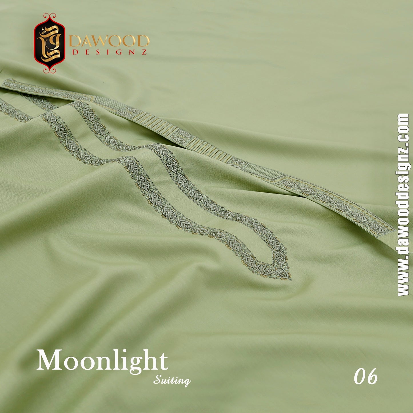 Moonlight Suiting (Summers Wash Wear Embroidered)