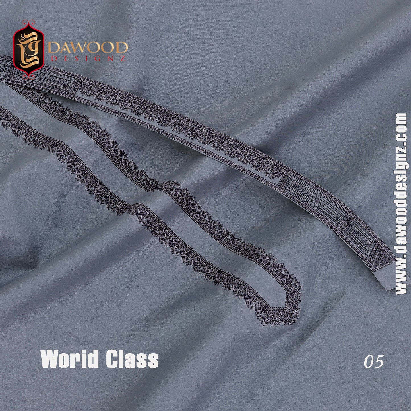 World Class Embroidered Series D#2