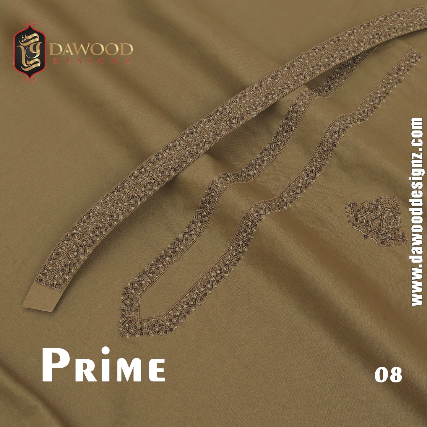 Prime (Soft Cotton Embroidered)