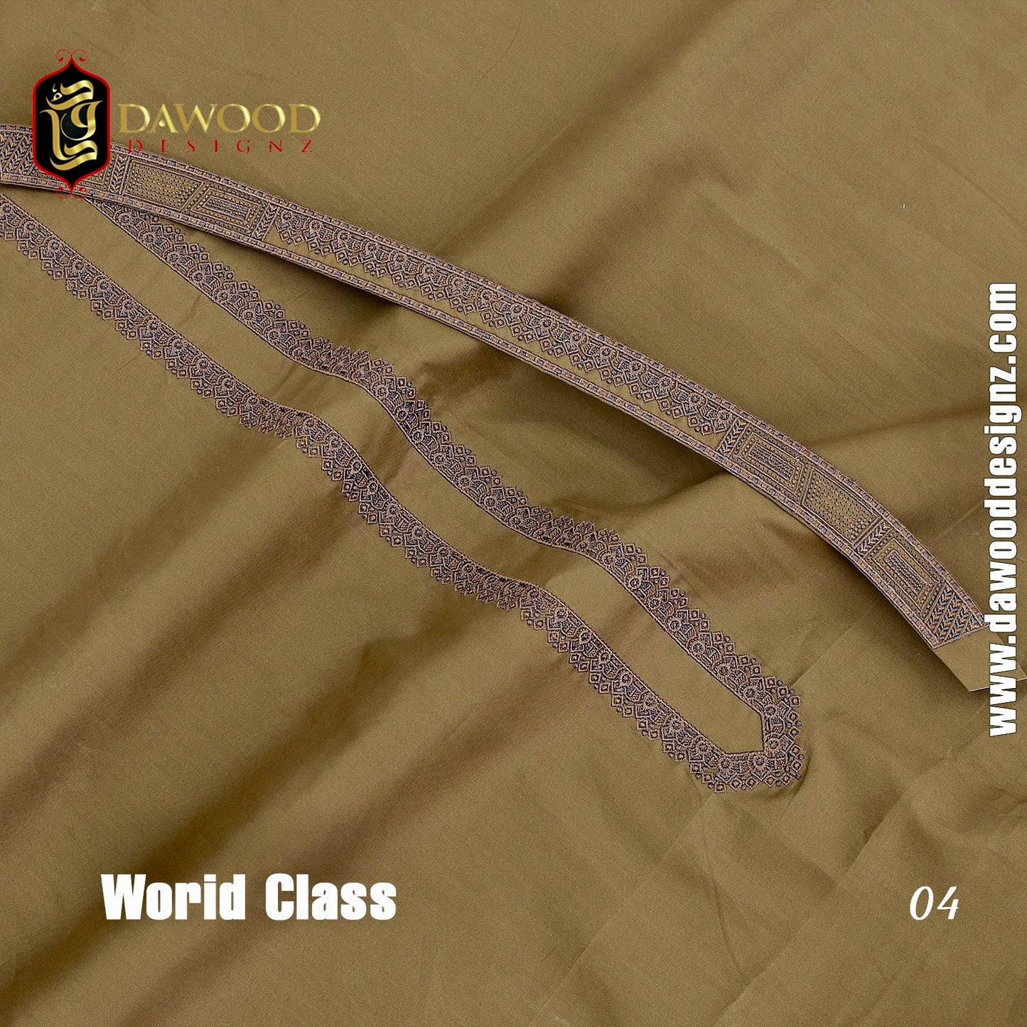 World Class Embroidered Series D#2