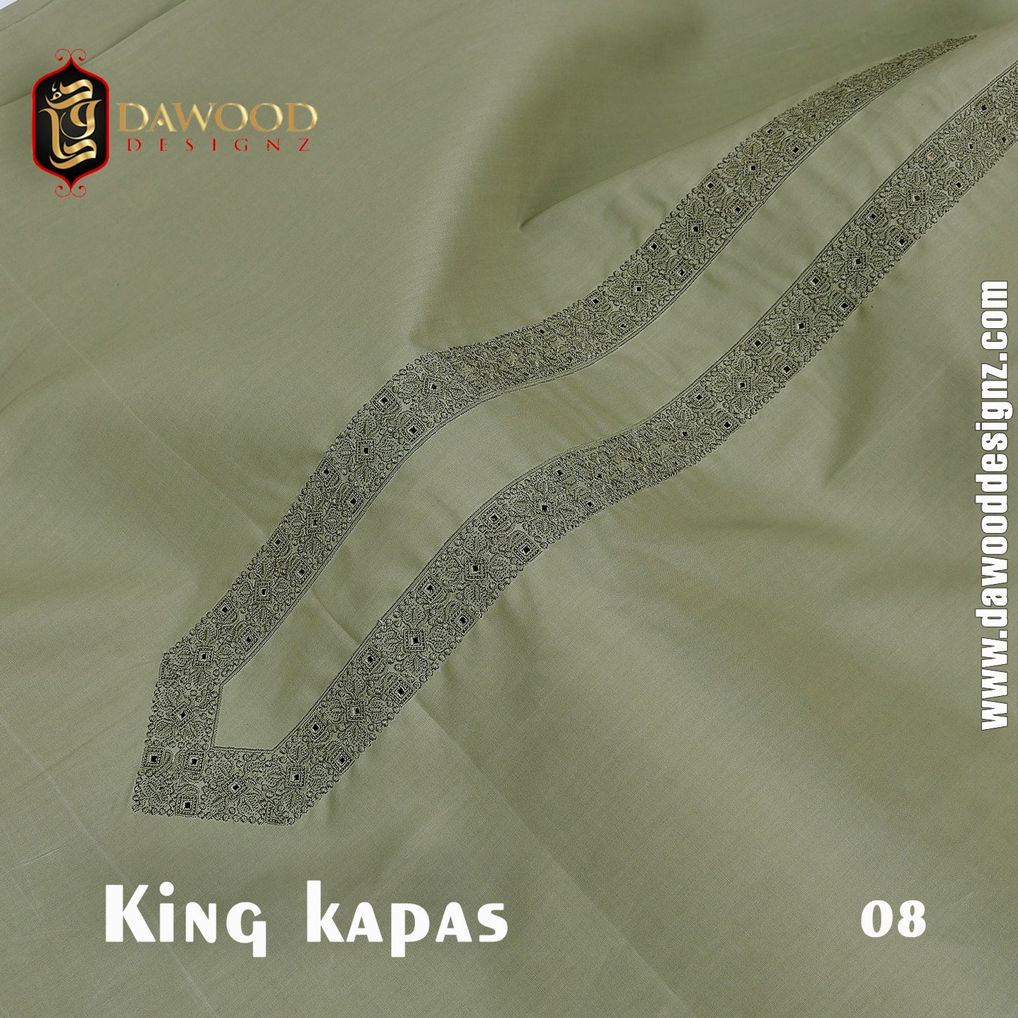 King Kapas Embroidered Cotton