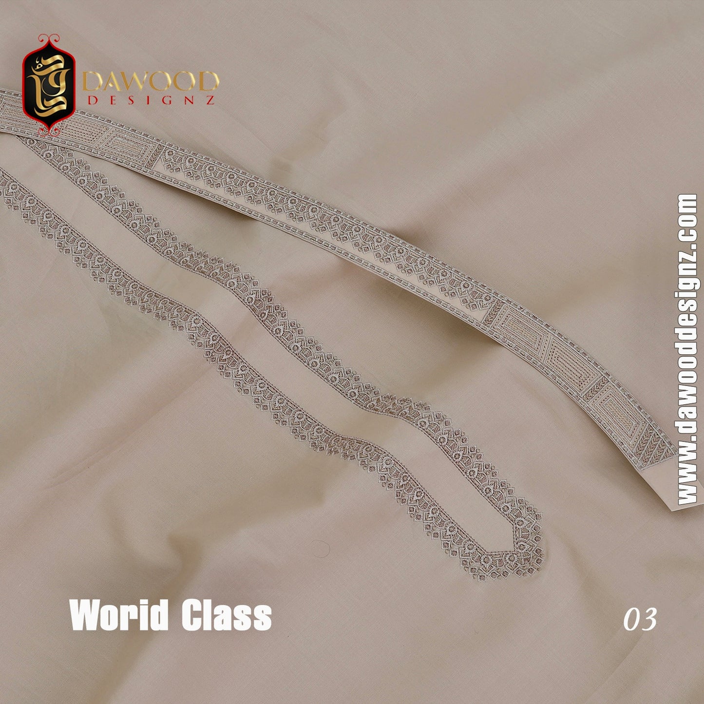 World Class Embroidered Series D#2