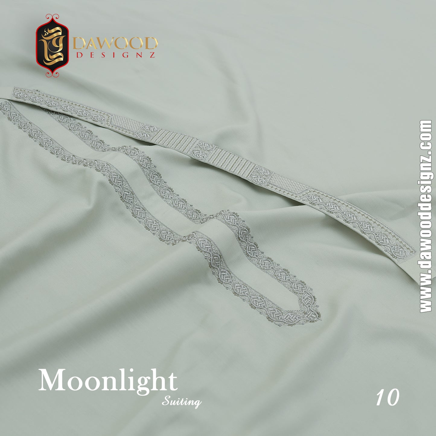Moonlight Suiting (Summers Wash Wear Embroidered)
