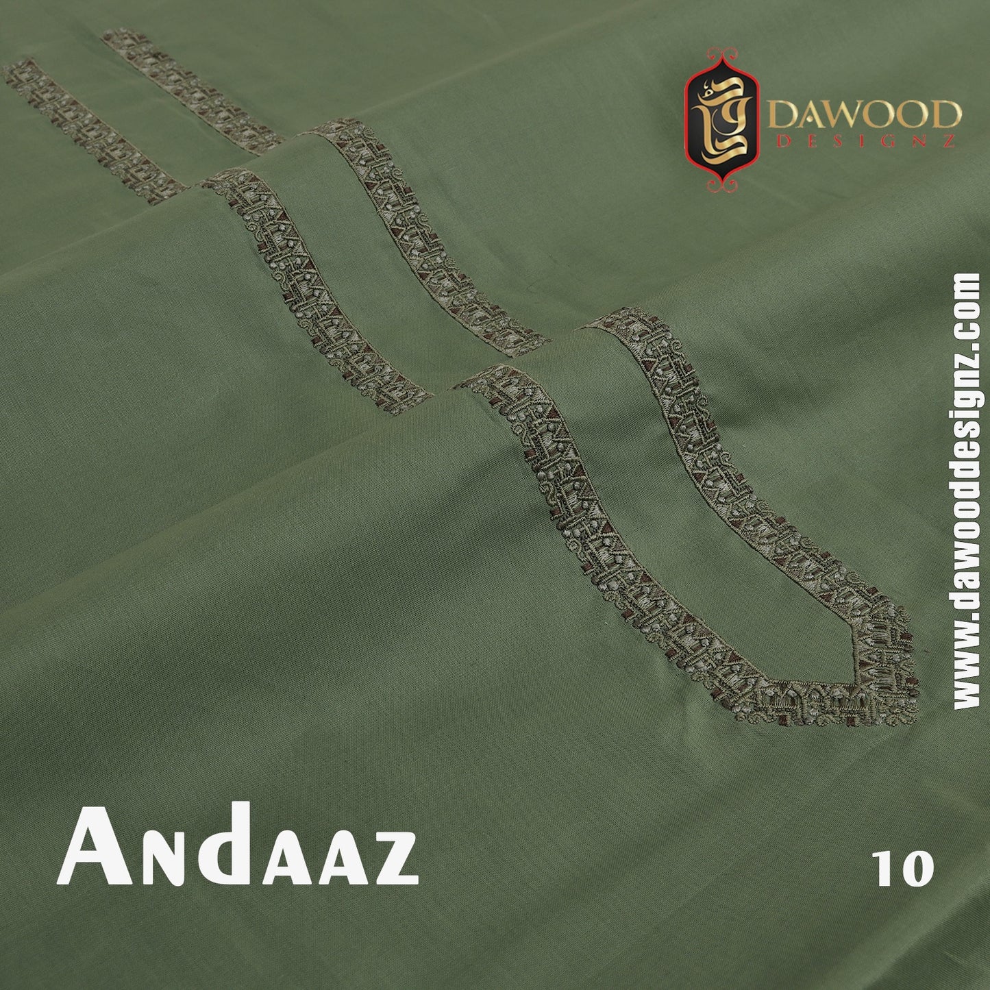 Andaaz (Soft Cotton Embroidered)