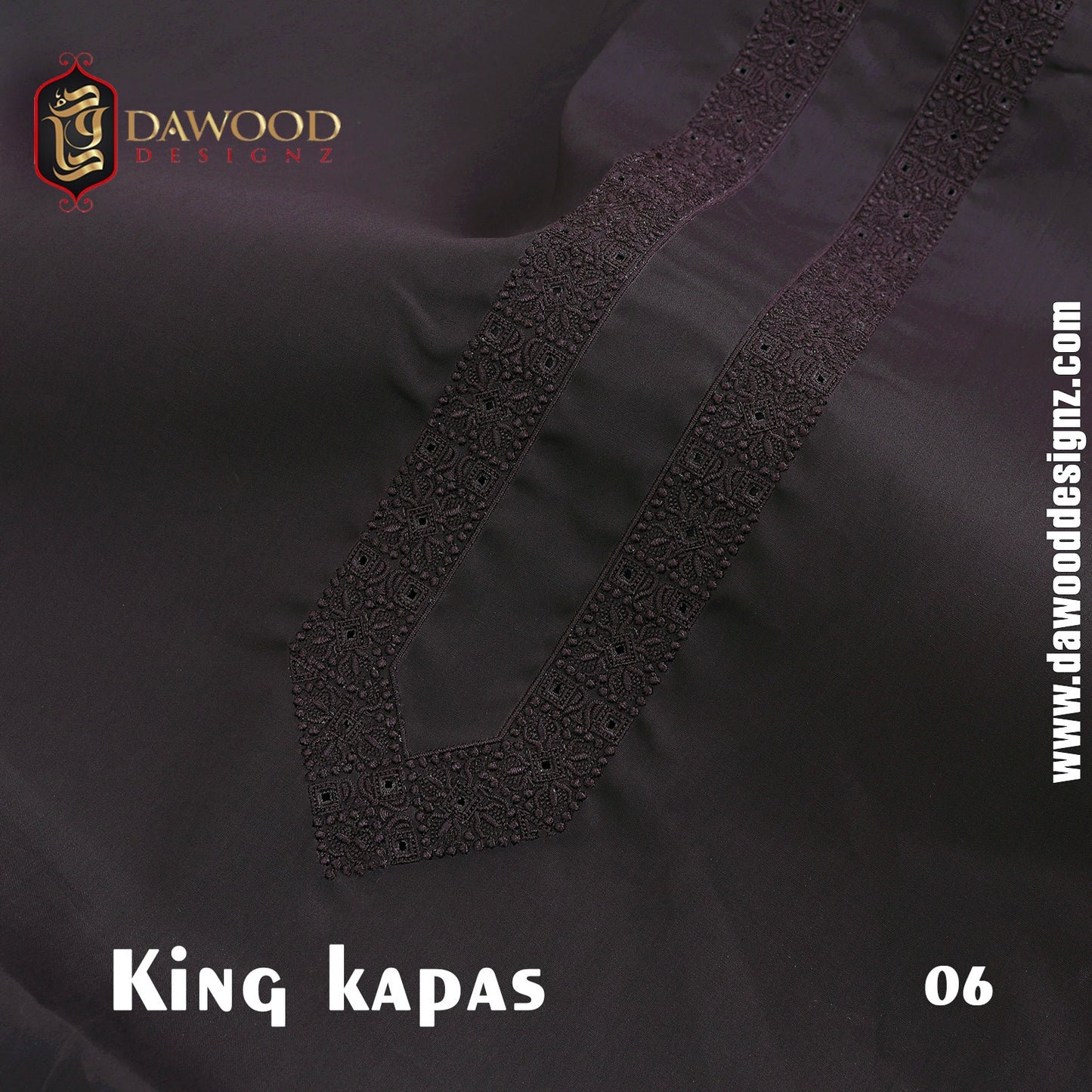 King Kapas Embroidered Cotton