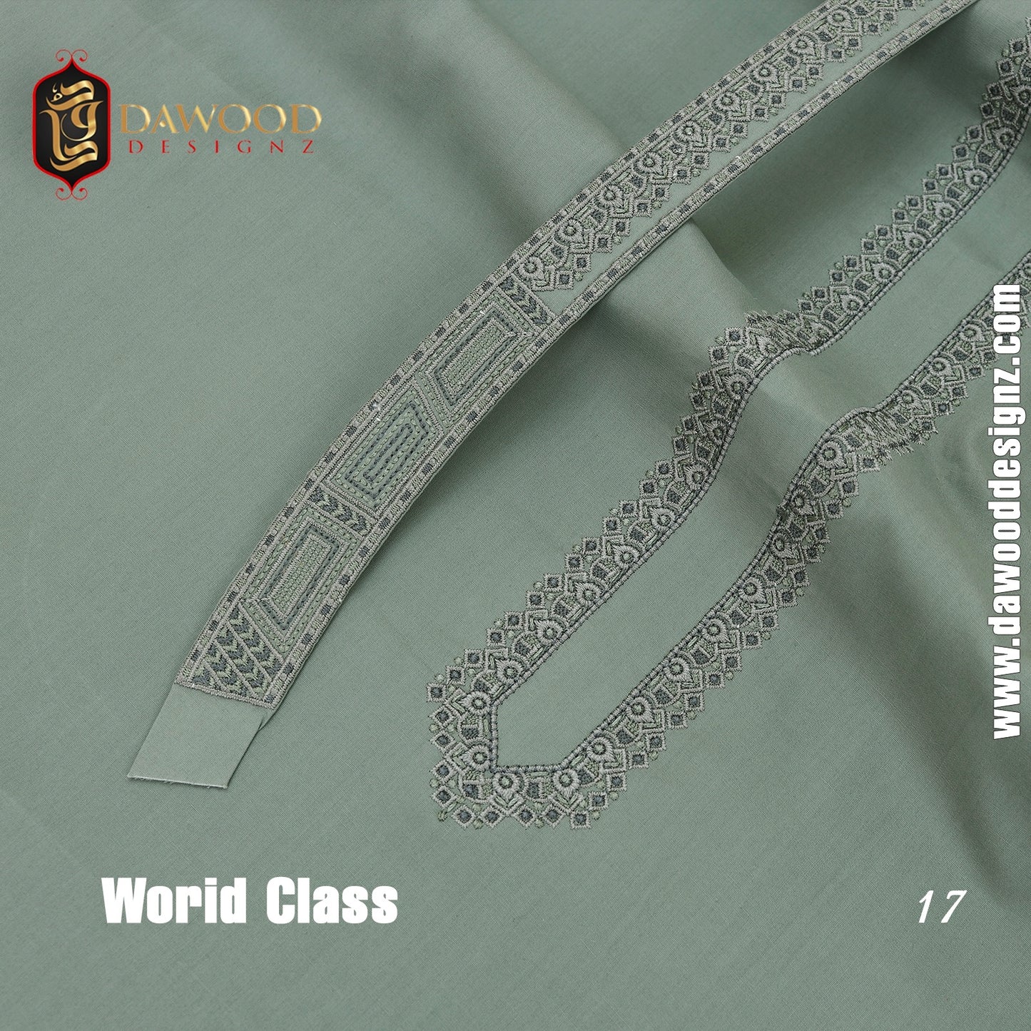 World Class Embroidered Series D#2