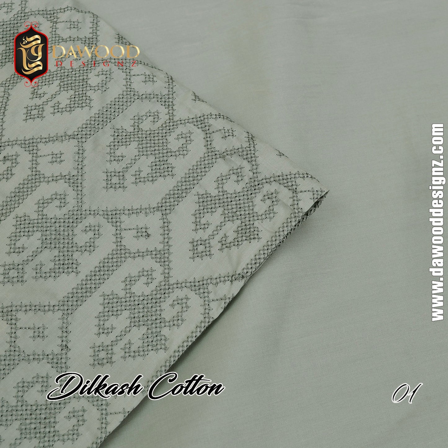 Dilkash Embroidered Cotton D#5