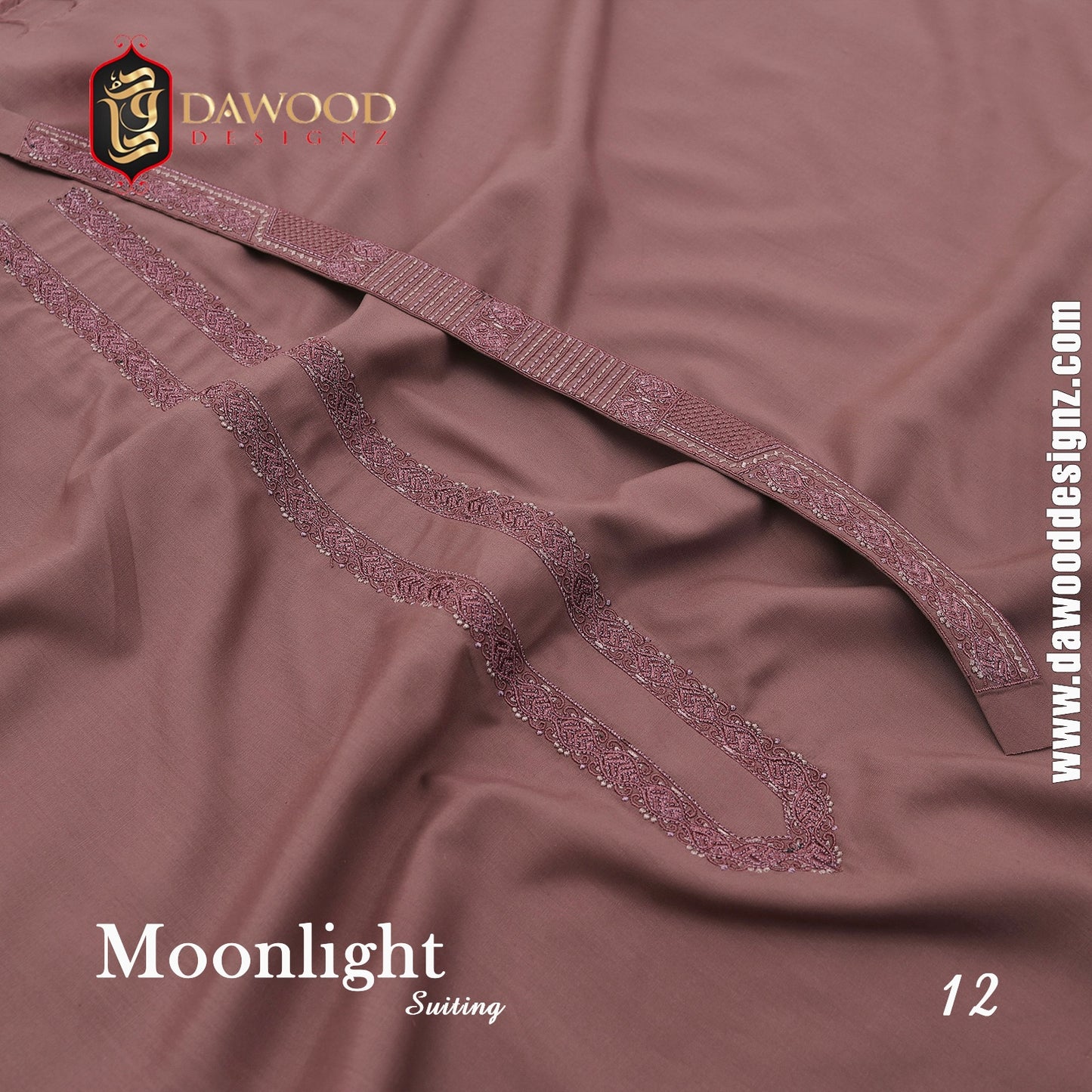 Moonlight Suiting (Summers Wash Wear Embroidered)