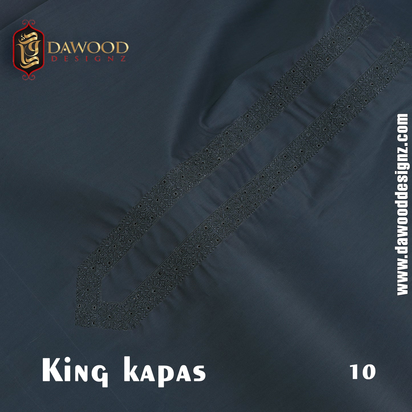 King Kapas Embroidered Cotton