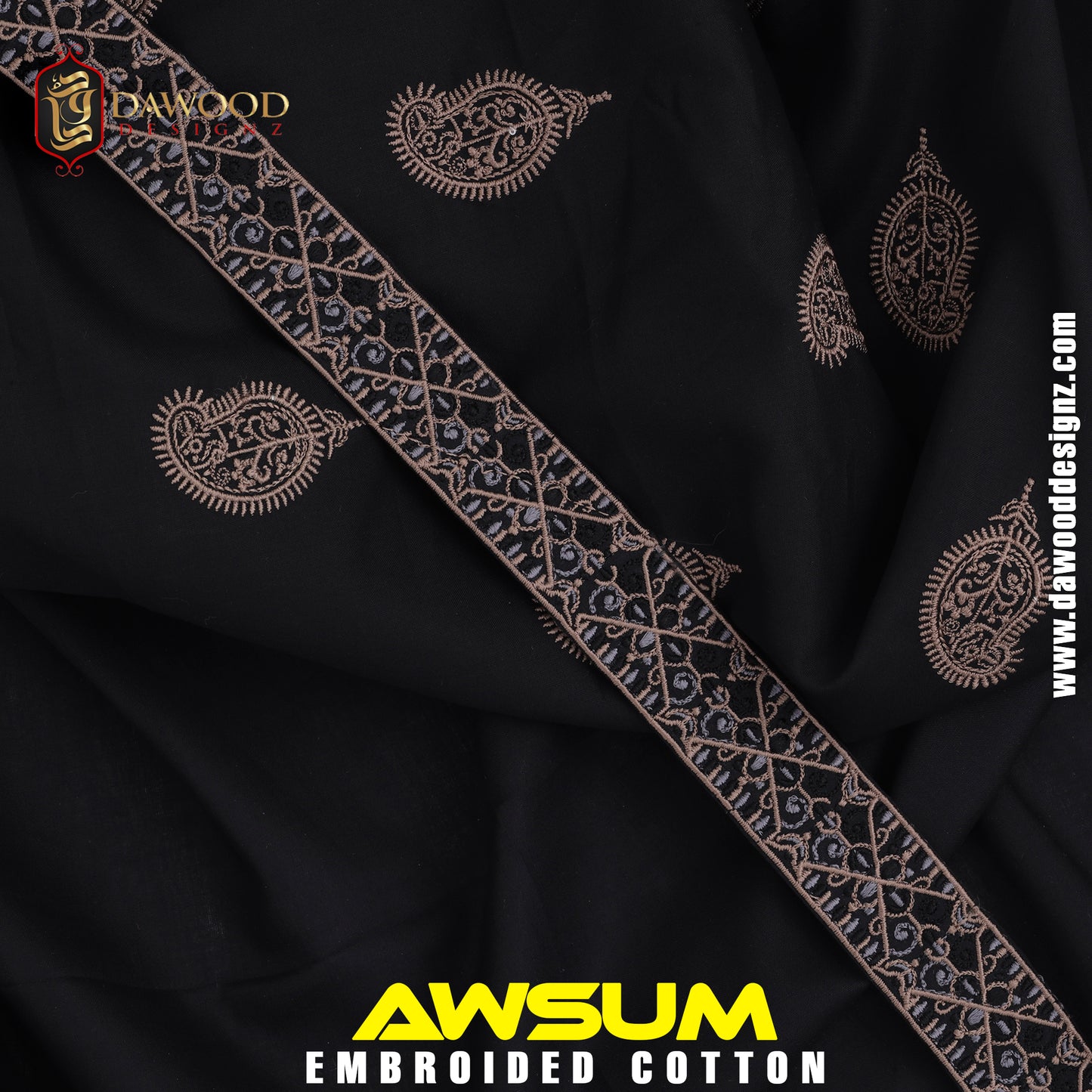 Awsome Embroidered Cotton