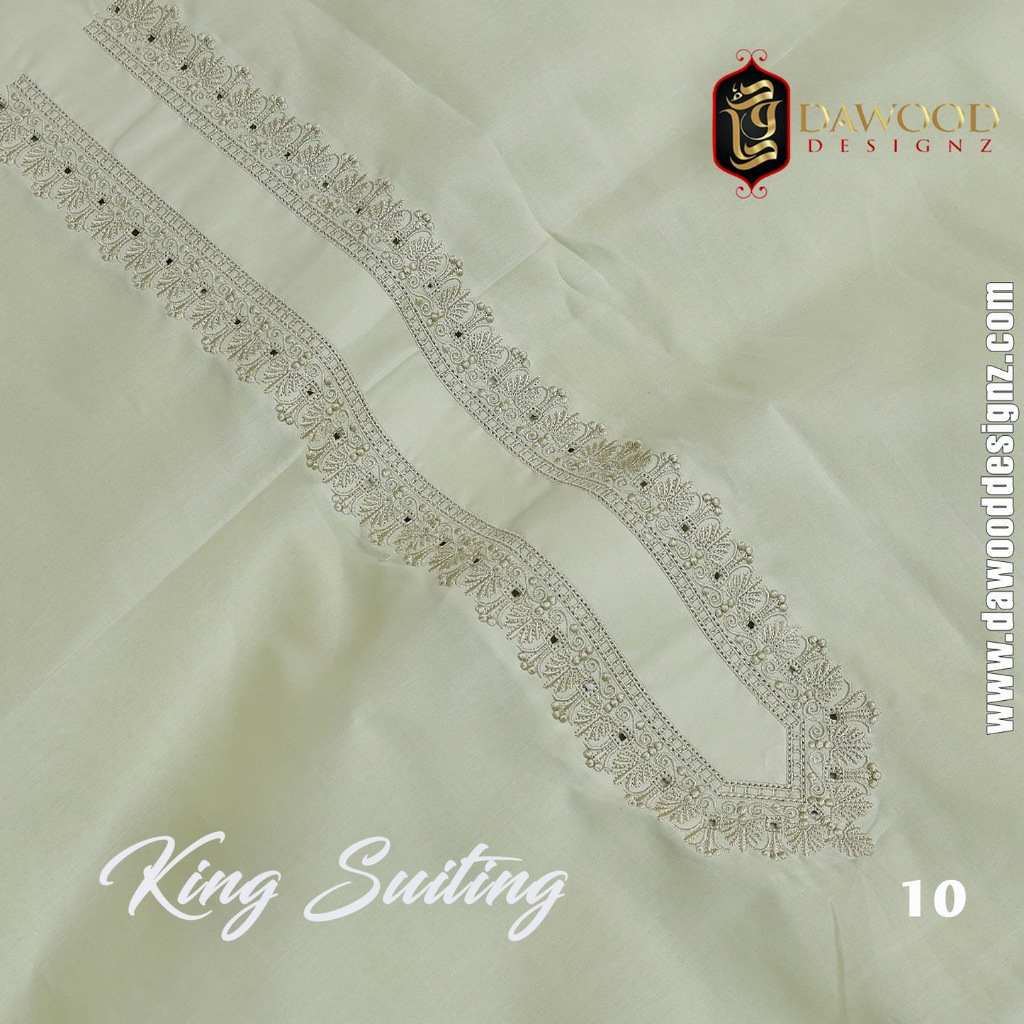 King Embroidered Cotton