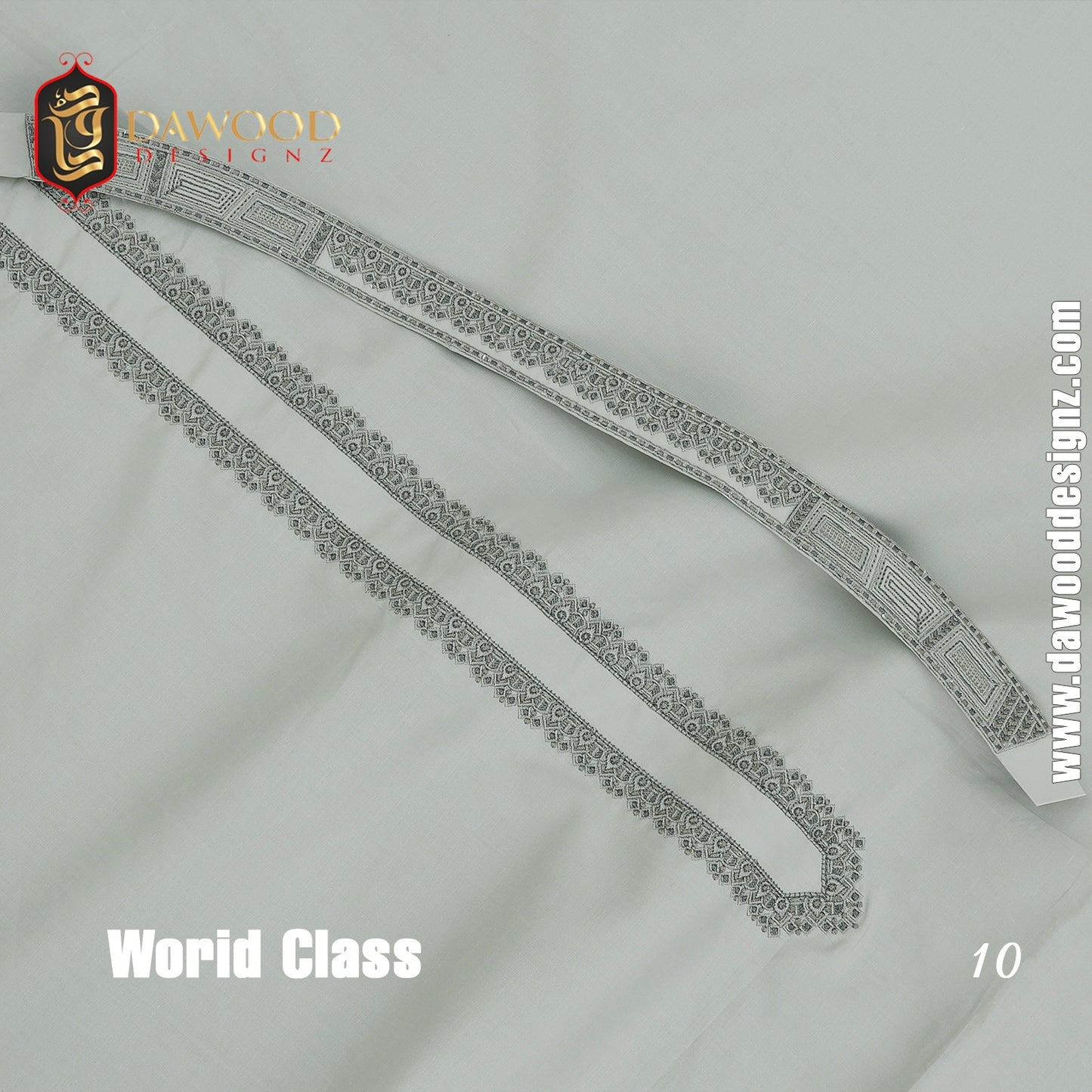 World Class Embroidered Series D#2