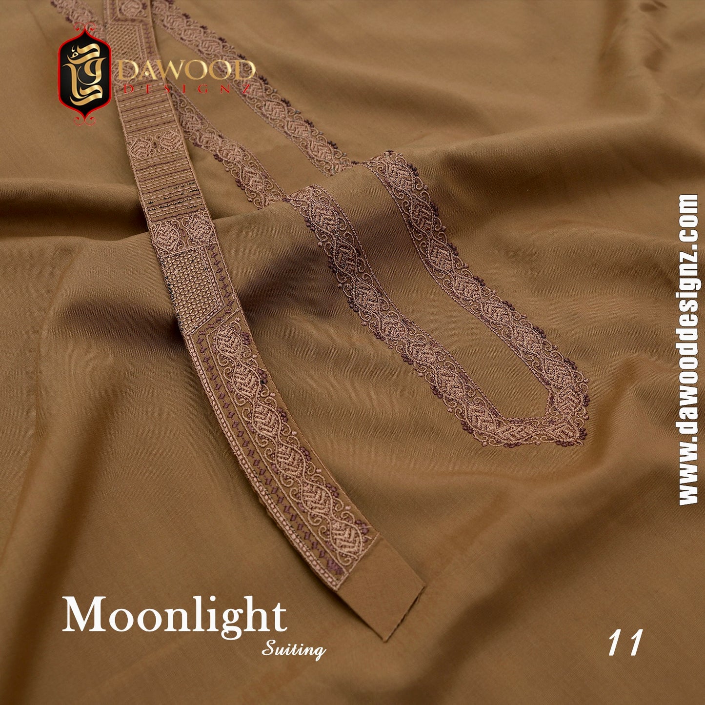 Moonlight Suiting (Summers Wash Wear Embroidered)
