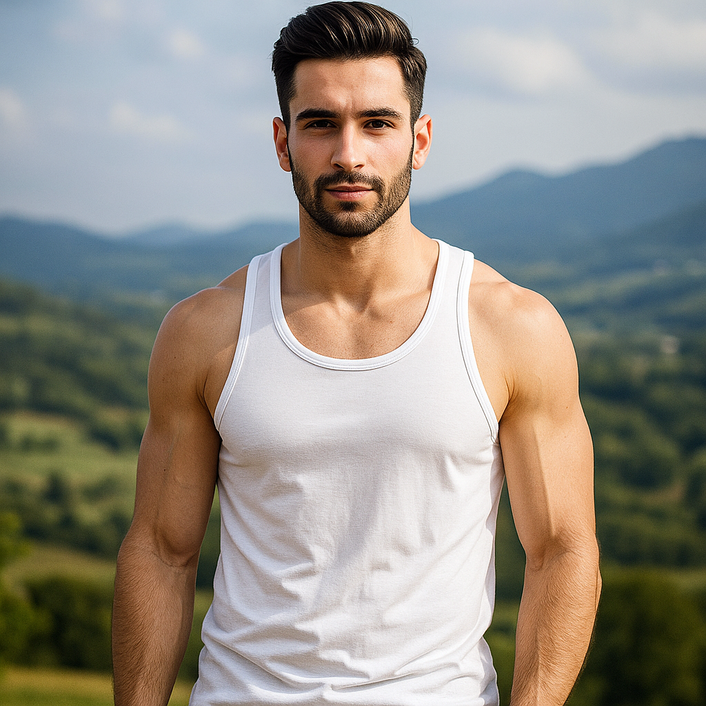 Men's Premium Cotton Vests Sleeveless