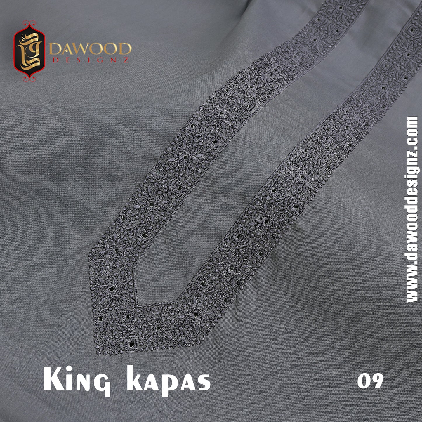 King Kapas Embroidered Cotton