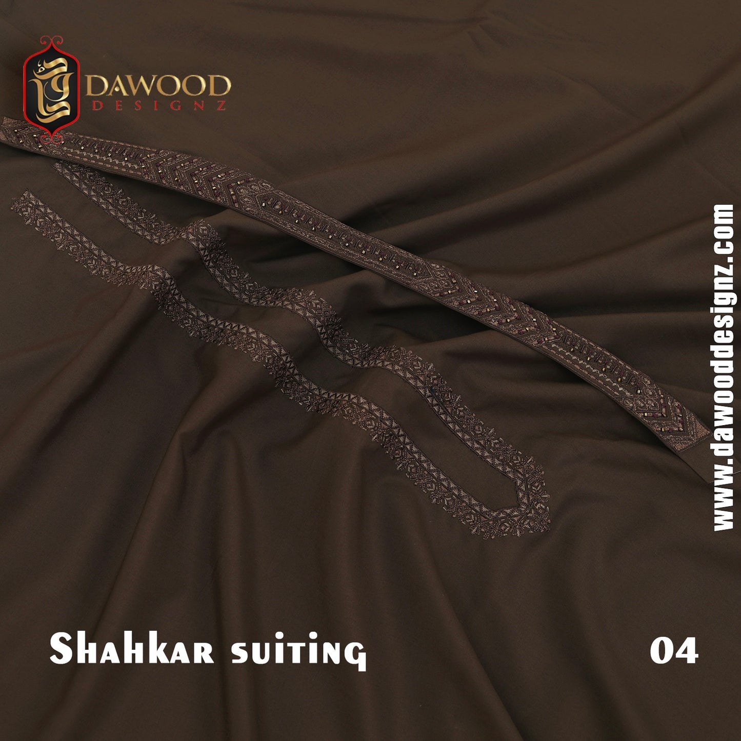 Shahkar Suiting (Summers Embroidered Wash Wear) D#2