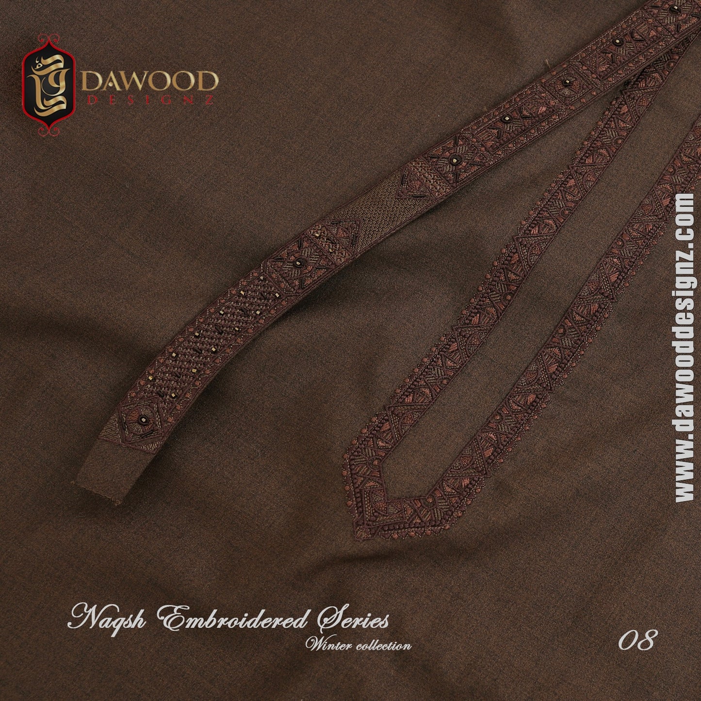 Naqsh Embroidered Series Design # 2 (Winter Collection)