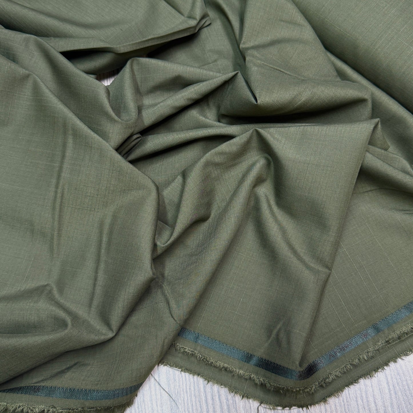 Violet Slub 04 Olive Green