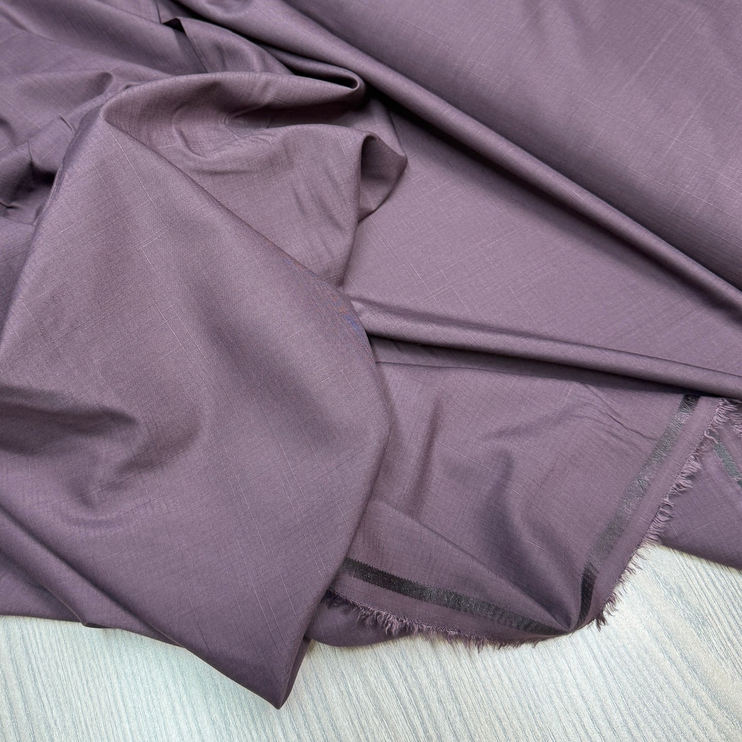 Violet Slub 06 Burgundy Purple