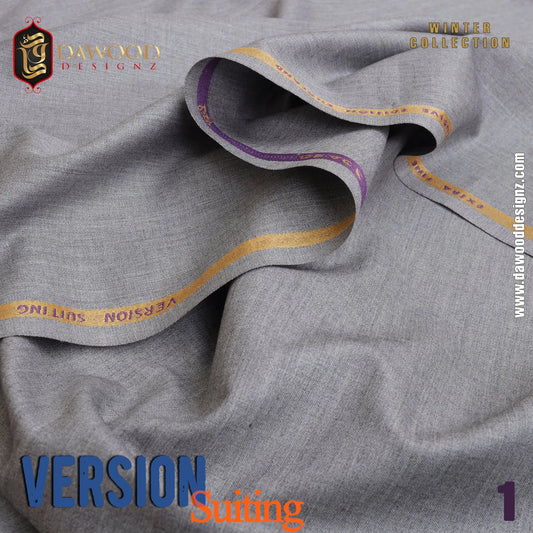 Version Wool 01 Grey DawoodDesignzinternational