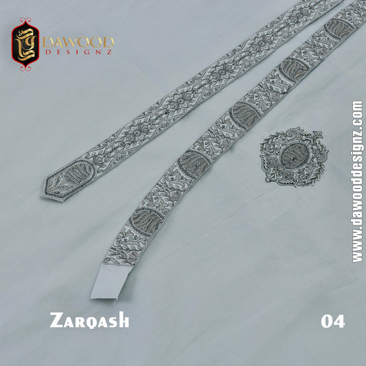 Zarqash Embroidered Cotton