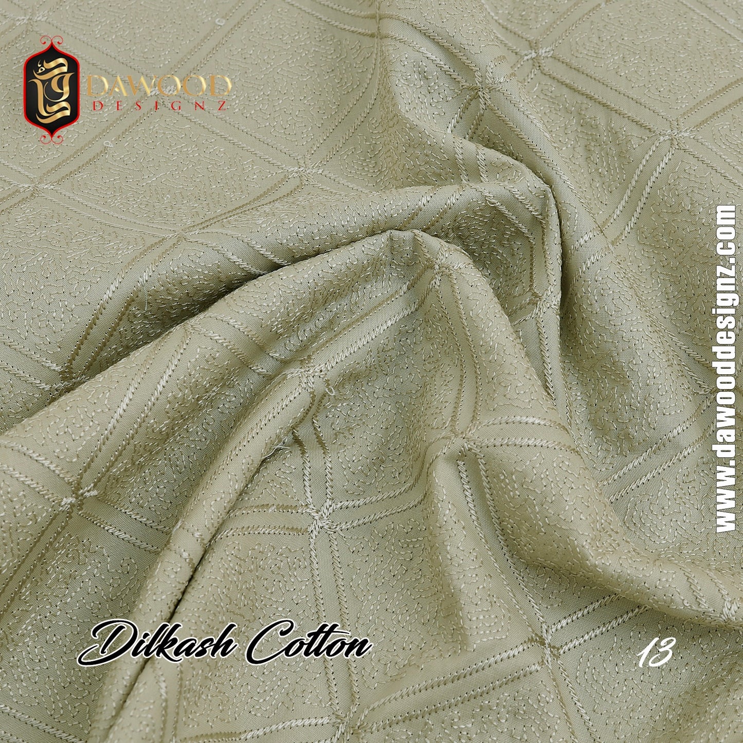 Dilkash Embroidered Cotton D#1