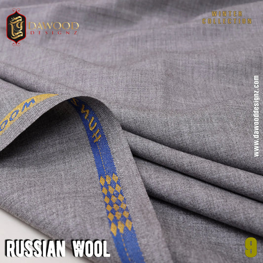 Russian Wool 09 Silver Grey DawoodDesignzinternational