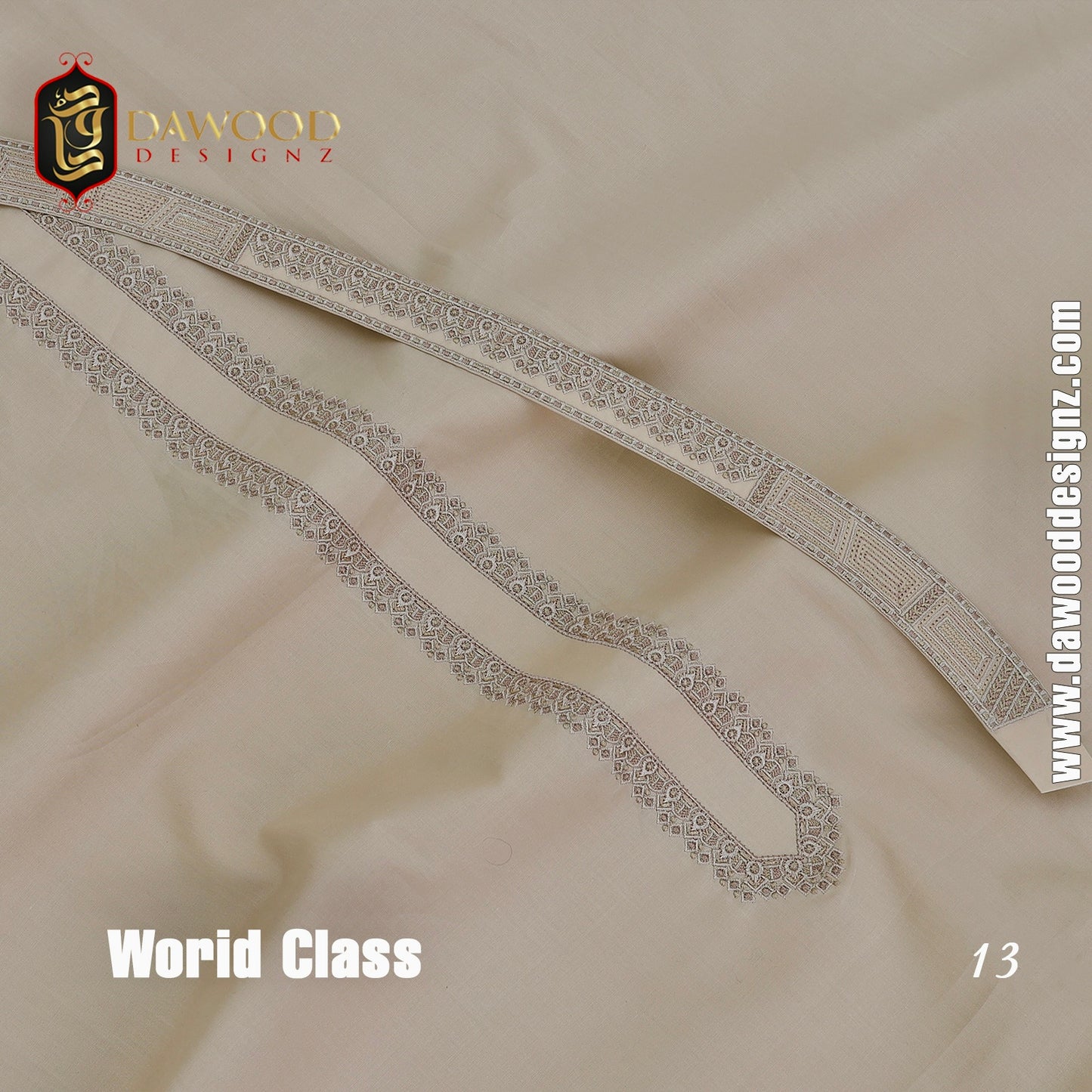 World Class Embroidered Series D#2