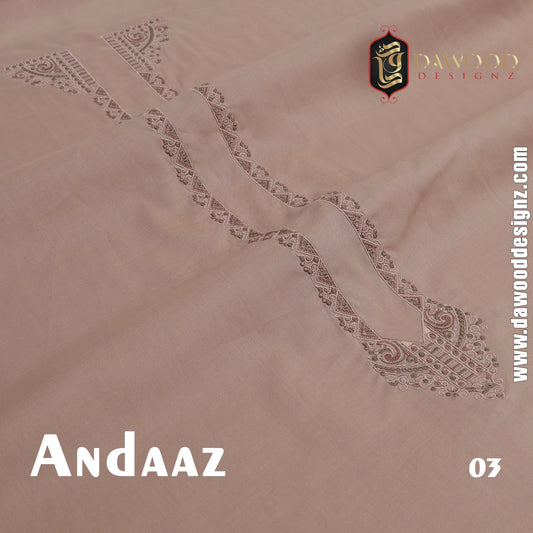 Andaaz (Soft Cotton Embroidered)
