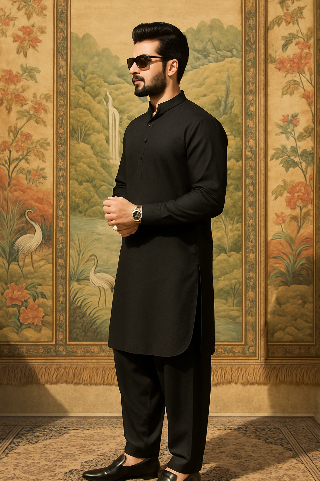 Kaju Suiting 10 Black