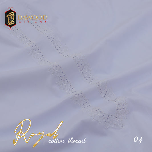 Royal Cotton Thread Embroidery Gala Design