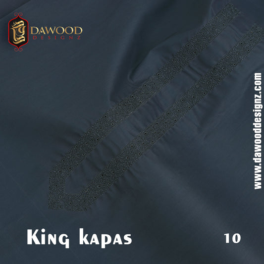 King Kapas Embroidered Cotton