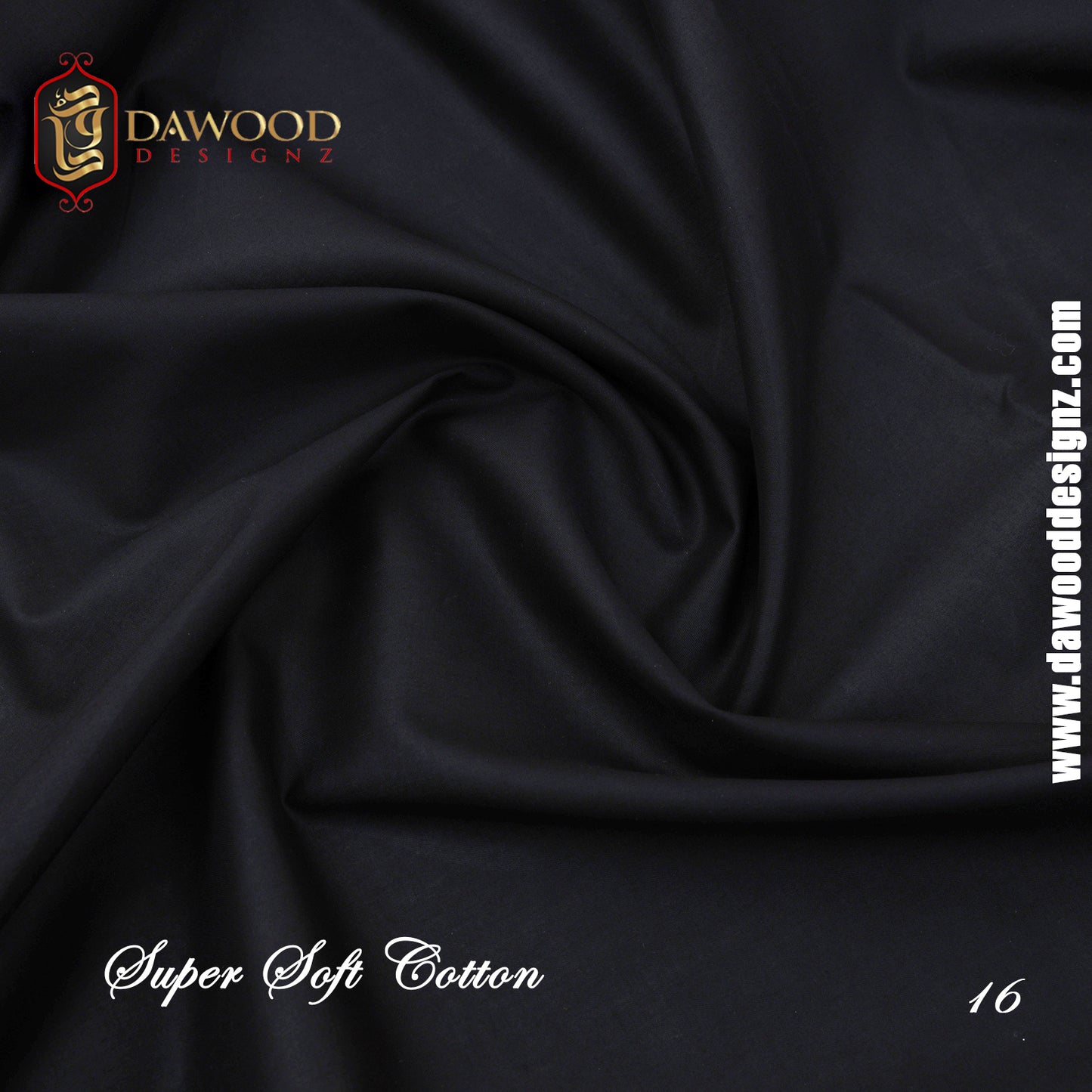 Super Cotton 16 Black