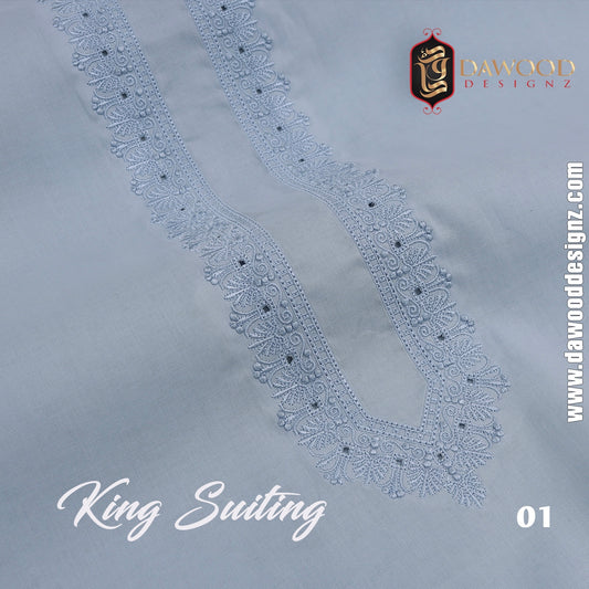 King Embroidered Cotton