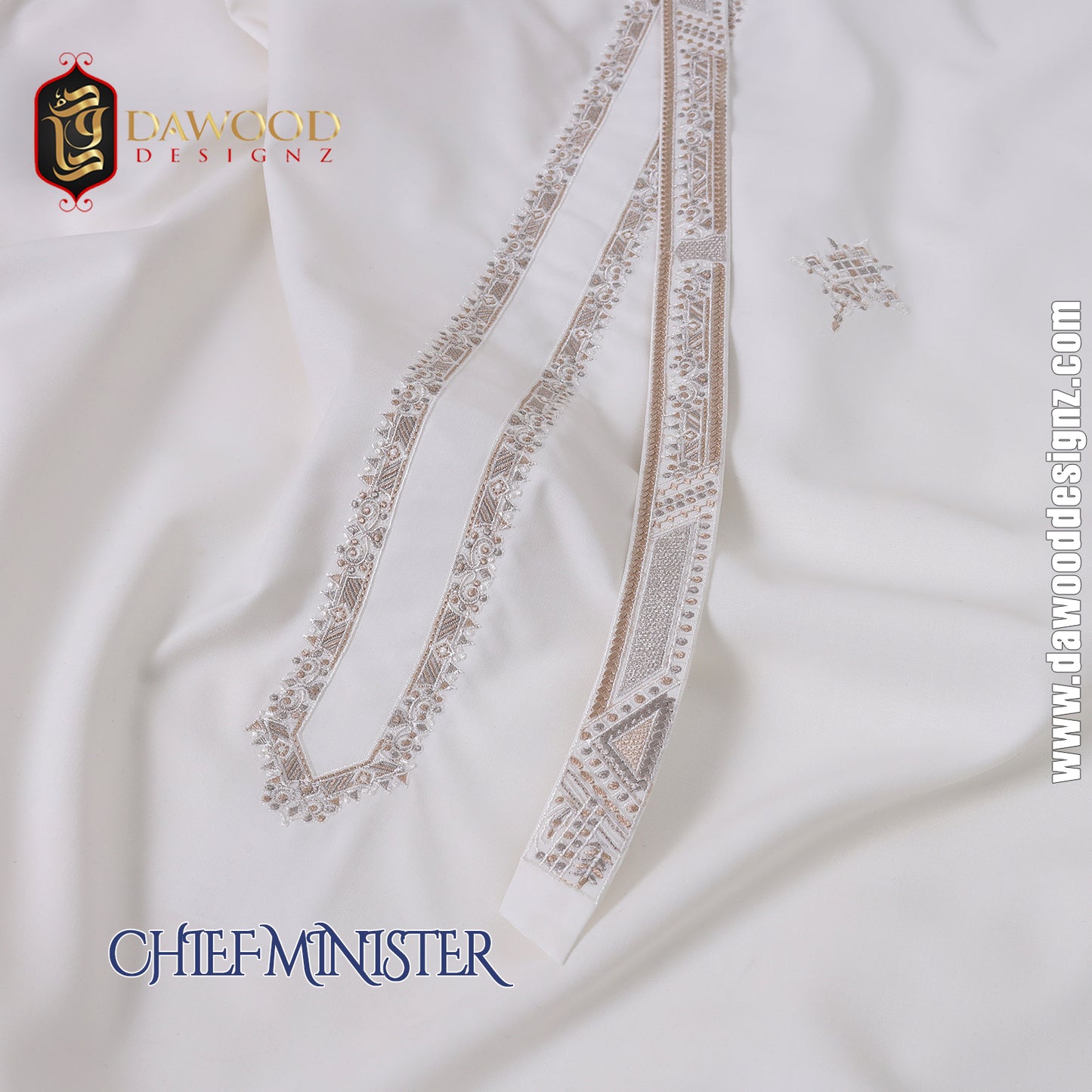 Chief Minister- Wash Wear Embroidered Collection