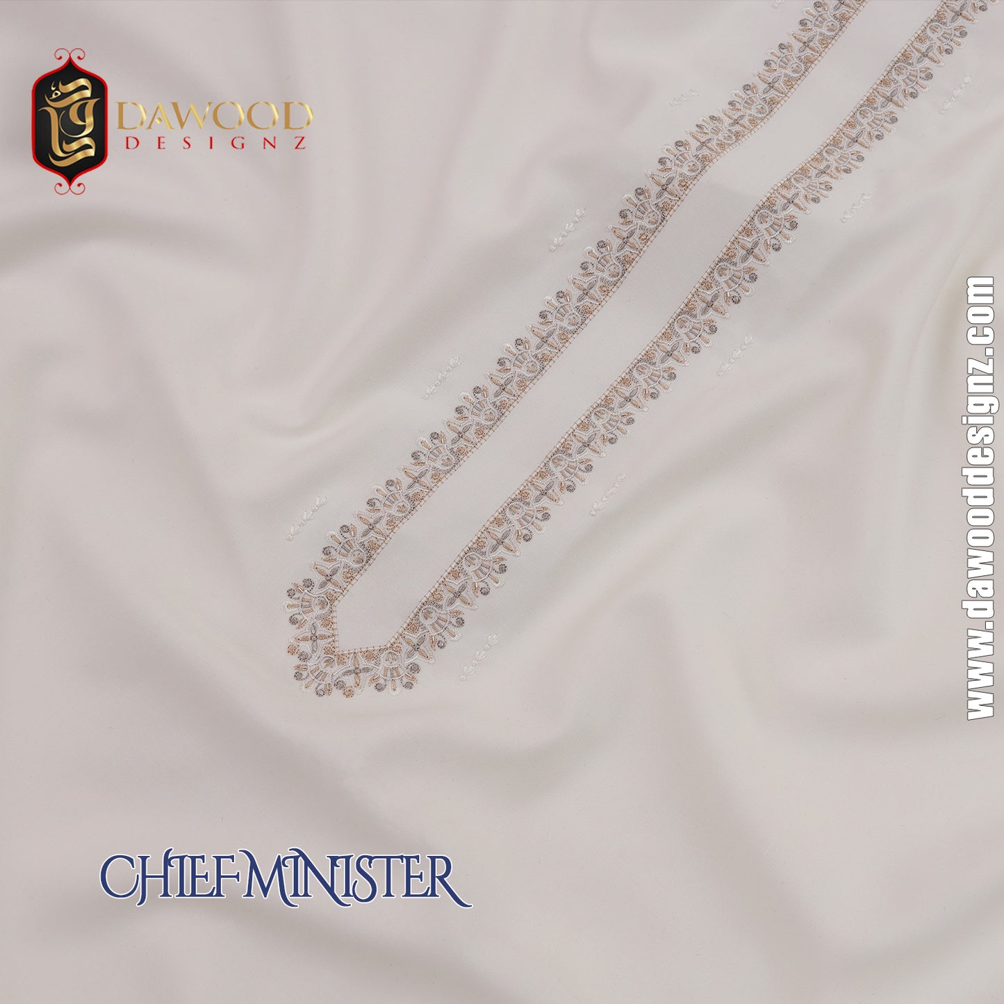 Chief Minister- Wash Wear Embroidered Collection