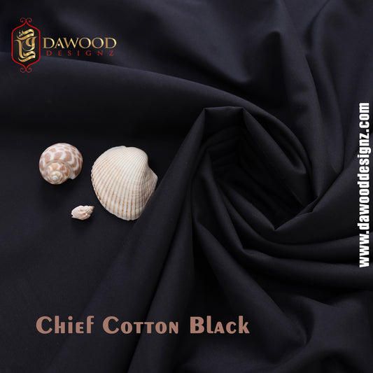 Chief Cotton Black