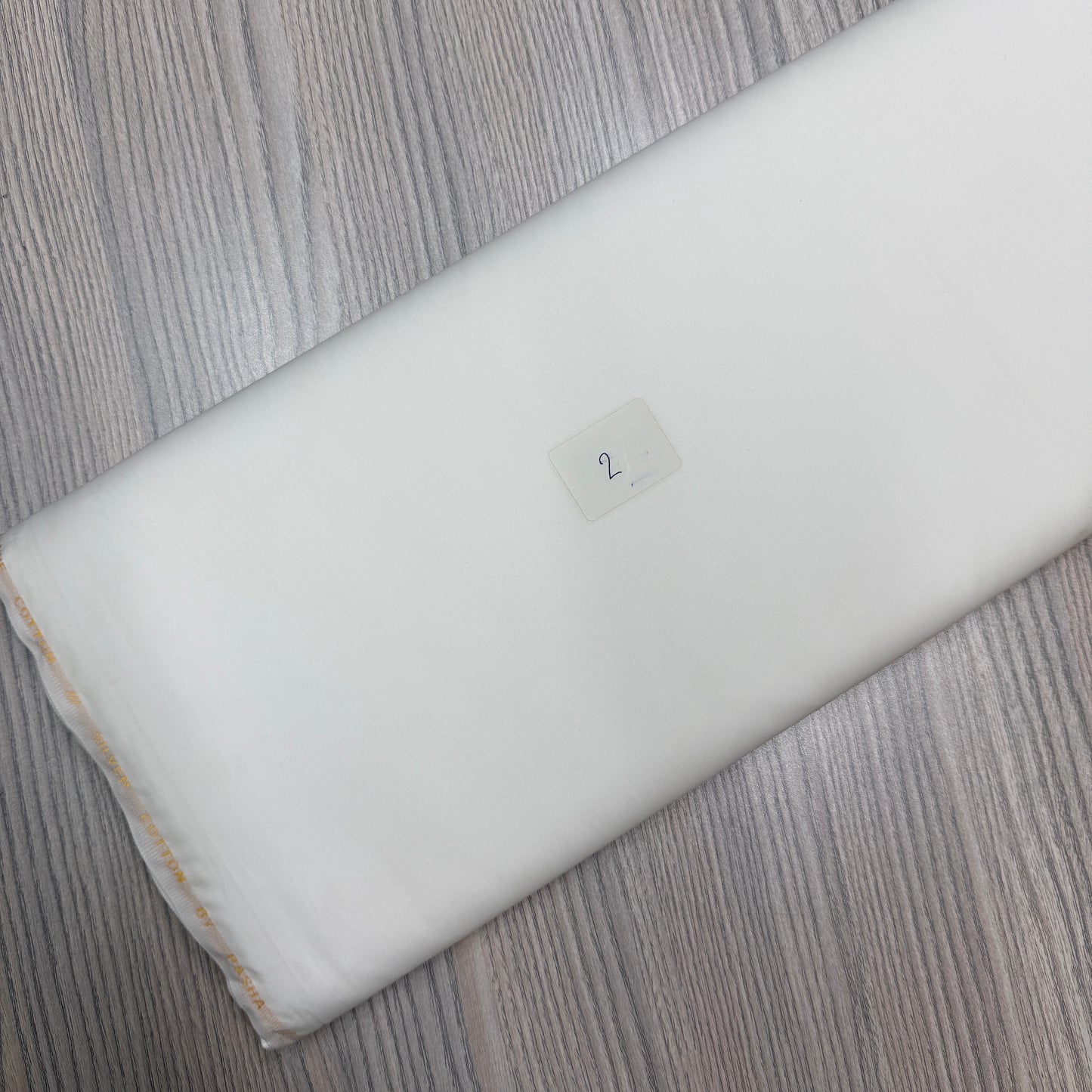 Silver Cotton (Light Stiff Finish)