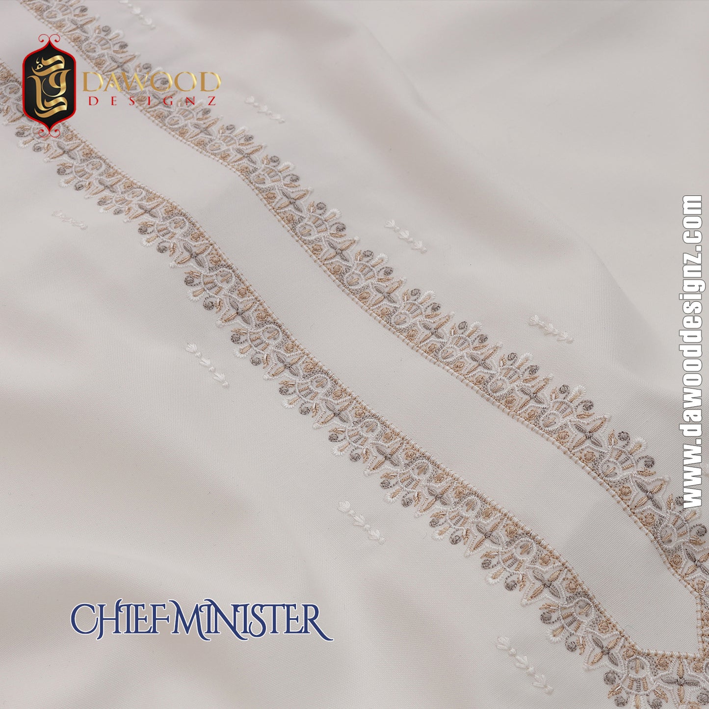 Chief Minister- Wash Wear Embroidered Collection