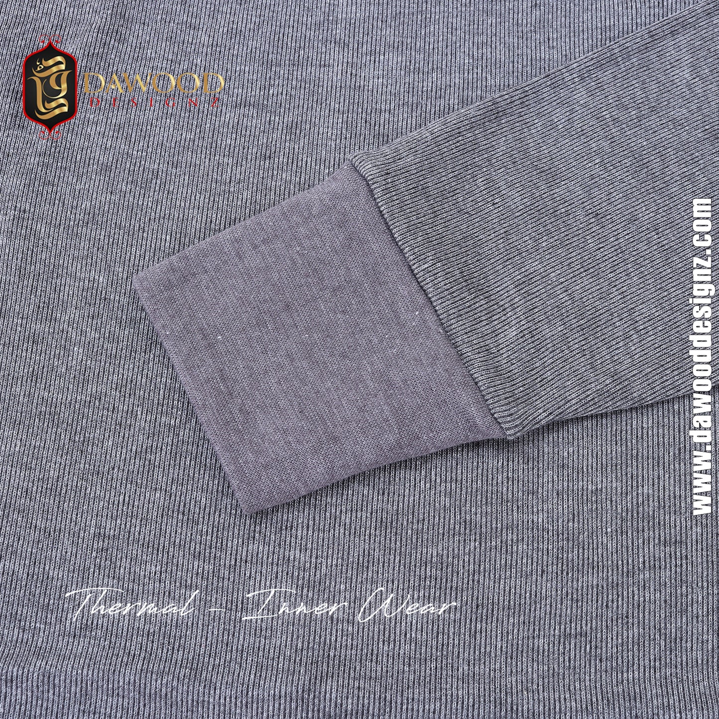 Warmer Woolen-Men Thermal Inner Wear Grey Color