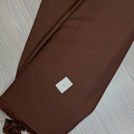 Sareen Suiting 08 Rust Brown Lot#2
