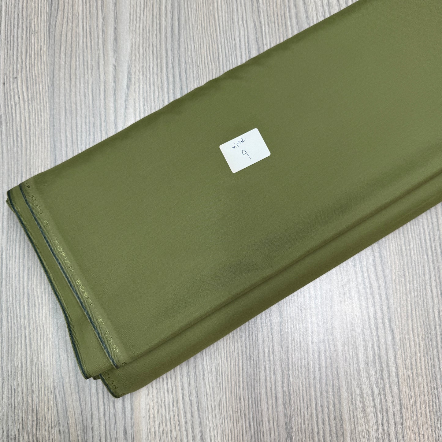 Korean Bosky 09 Olive Green
