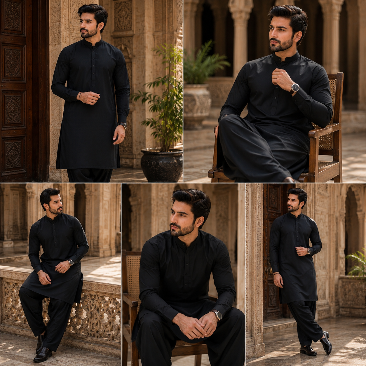 Decent Black Wash Wear