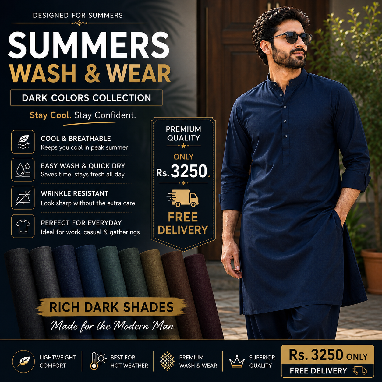 Omega Dark (Summers Wash Wear)