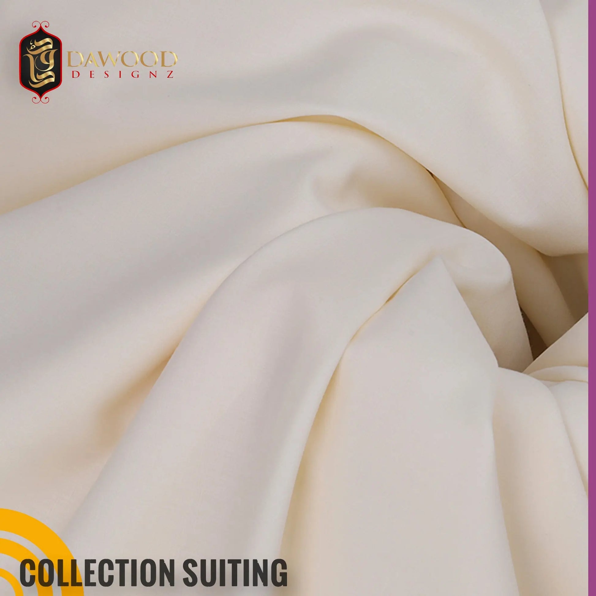 Collection Suiting Cream/Bosky DawoodDesignzinternational