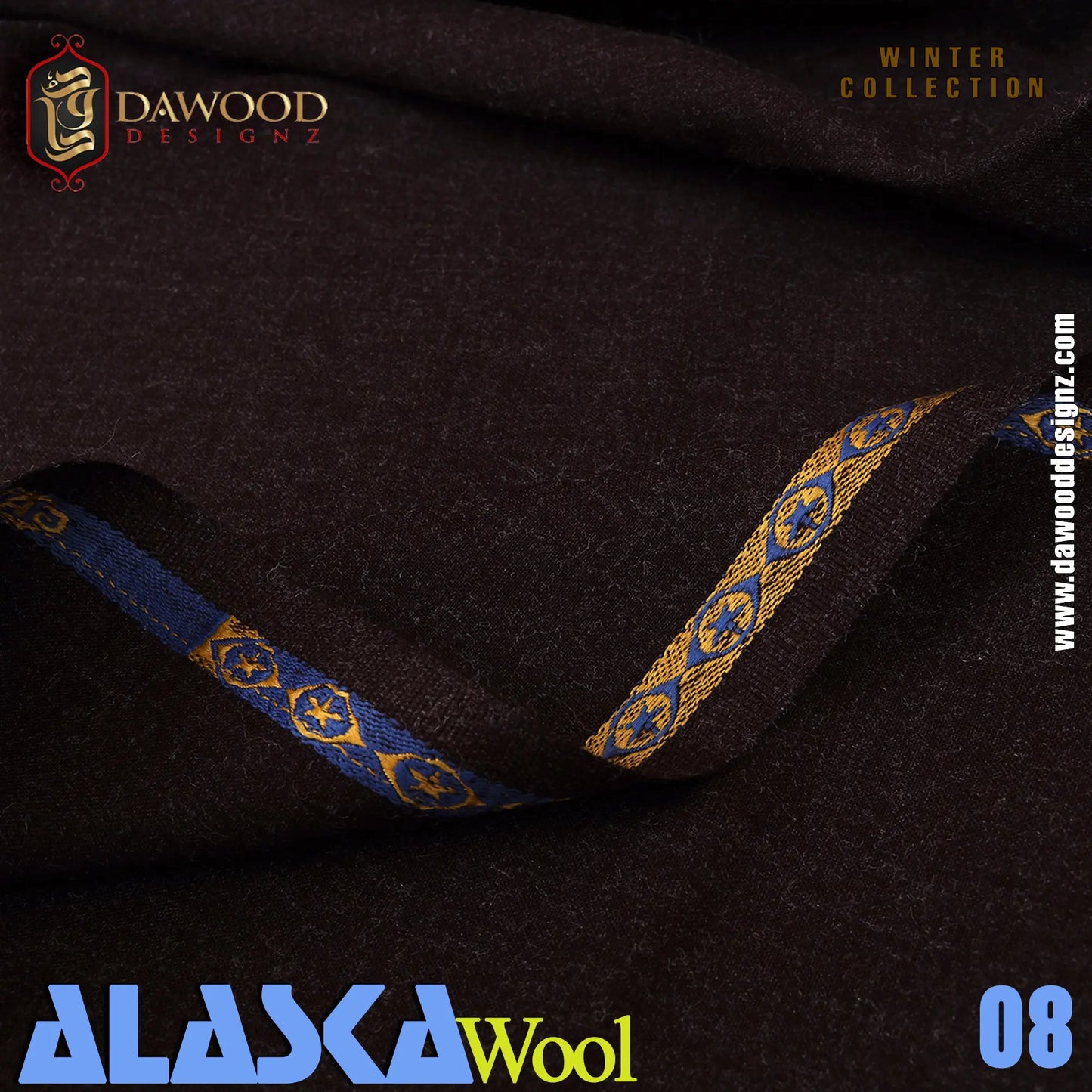 Alaska Wool 08 Chocolate DawoodDesignzinternational