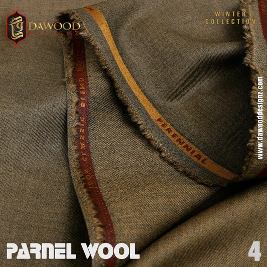 Parnel Wool 04 Mustard Brown DawoodDesignzinternational