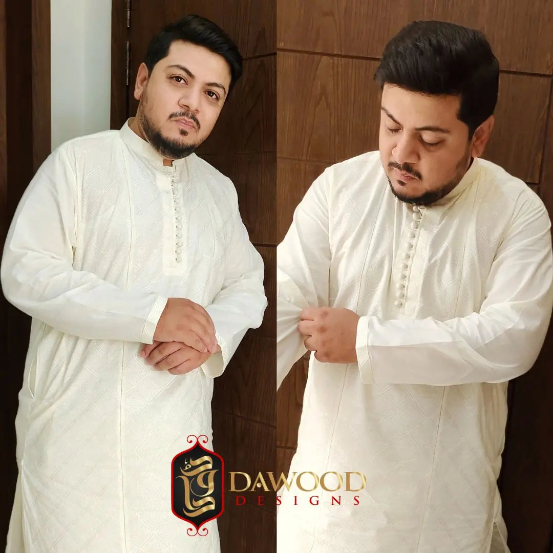 Dilkash Embroidered Cotton DawoodDesignzinternational