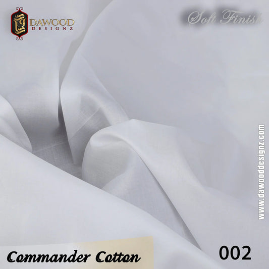 Commandor Cotton 02 Off-White DawoodDesignzinternational