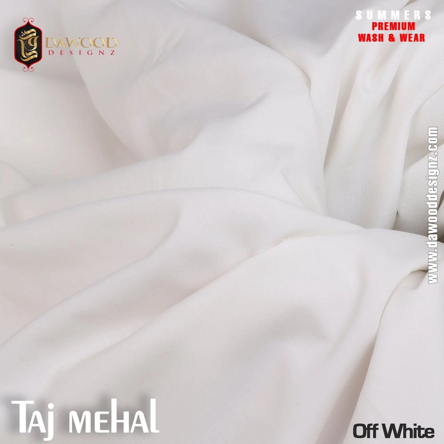 Taj Mahal Off-white DawoodDesignzinternational